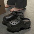 Women's clogs eva outdoor wearable thick sole non-slip 2025 new beach closed-toe sandals and slippers - summer collection