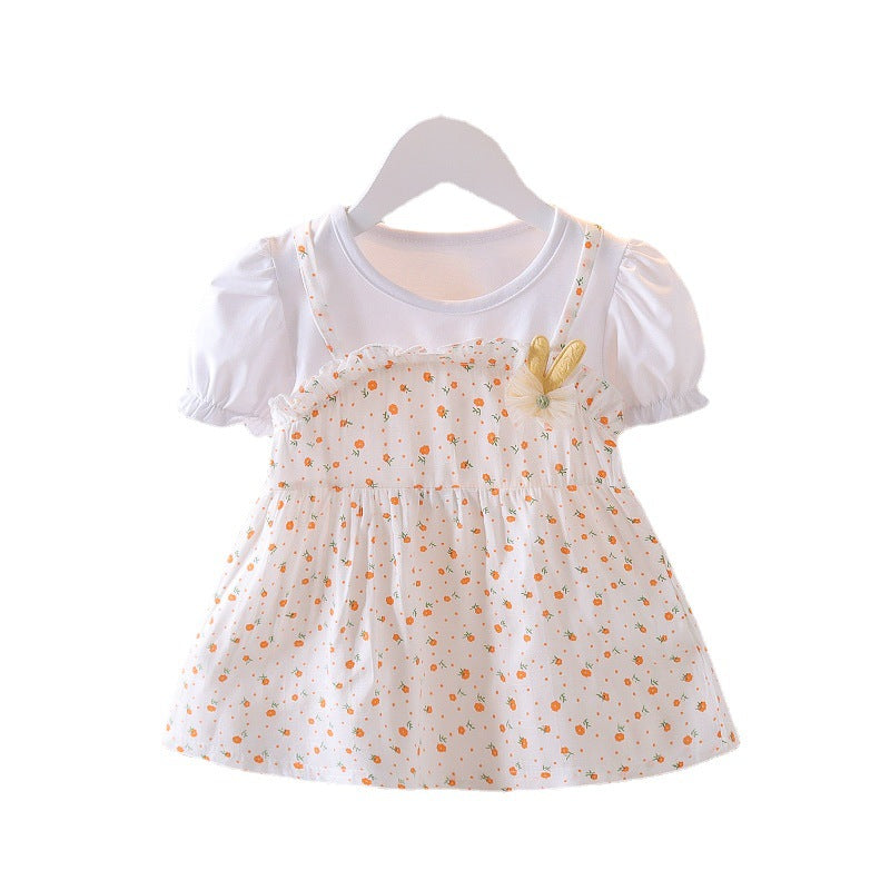 Girls' summer dresses  new styles baby princess dress summer kids' skirt in stock dropshipping available