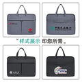 Business office conference bag oxford cloth tote document bag men's briefcase laptop bag business bag with logo printing