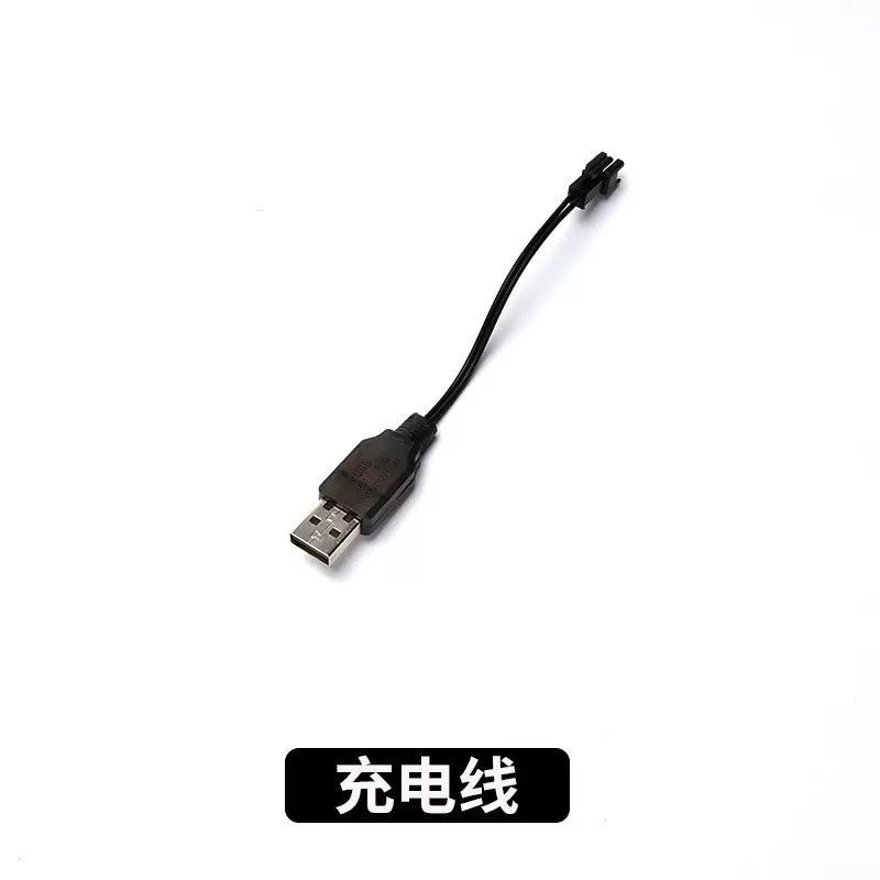 Glock kids water toy electric continuous water spray water gun accessories magazine drum rechargeable battery charging cable