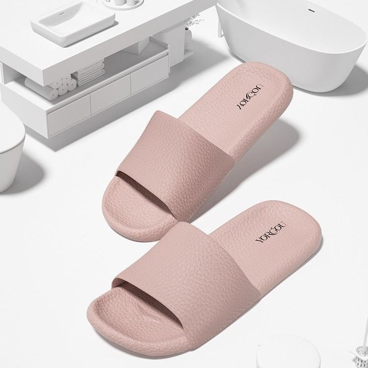 2024 new summer slippers: cloud-like comfort, thick sole, indoor anti-slip slippers for men and women, wholesale couple's sandals