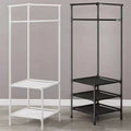 Corner simple coat rack floor bedroom bedside storage rack corner storage rack modern casual clothes rack