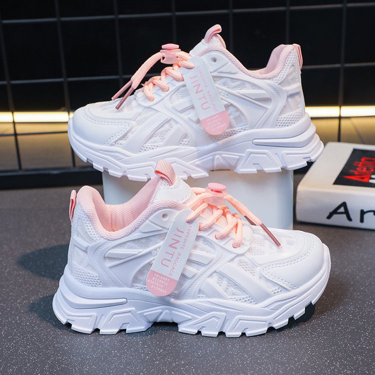 Wow, customized new little white shoes, students, classmates, boys and girls sports shoes, deodorant, comfortable and breathable running in spring and summer