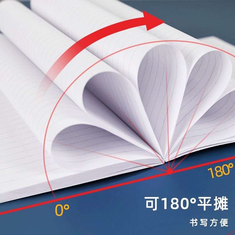 Deli 7650 soft copy A5 wireless binding book student notepad soft copy notebook 30 pages book wholesale
