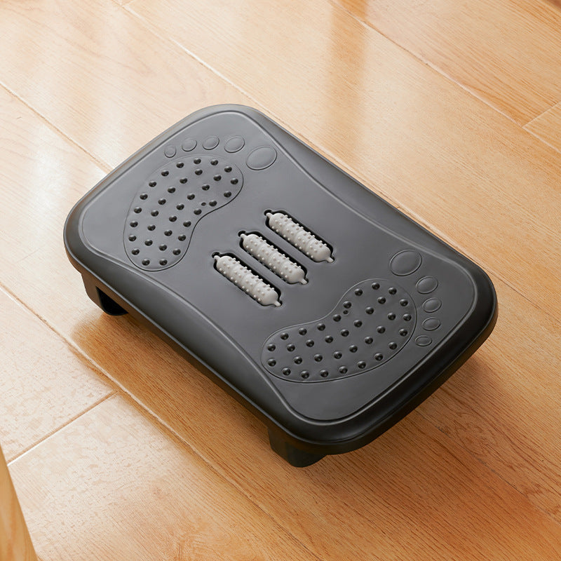 Office foot pedal under the table footstool anti-tilt two-legged handy gadget footstool footrest stool for leg support low stool