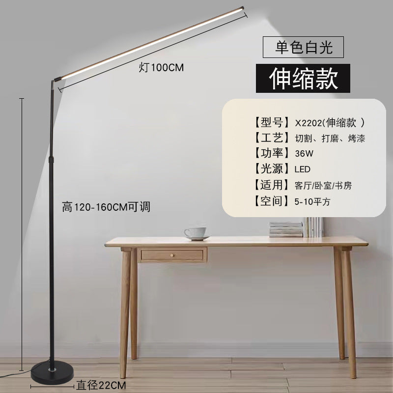 Led floor lamp - super bright, perfect for living room, bedroom, bedside, standing desk lamp, reading light, piano practice light, eyelash extension light