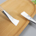 Adjustable facial mask brush, makeup brush, transparent rod, hollow rod, white brush, beauty length 165mm, concealer handy gadget