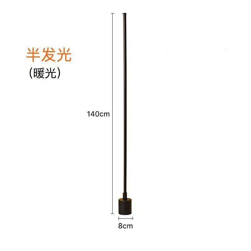 Nordic floor lamp led living room sofa corner floor lamp minimalist linear bedroom bedside lamp ambient lighting fixture