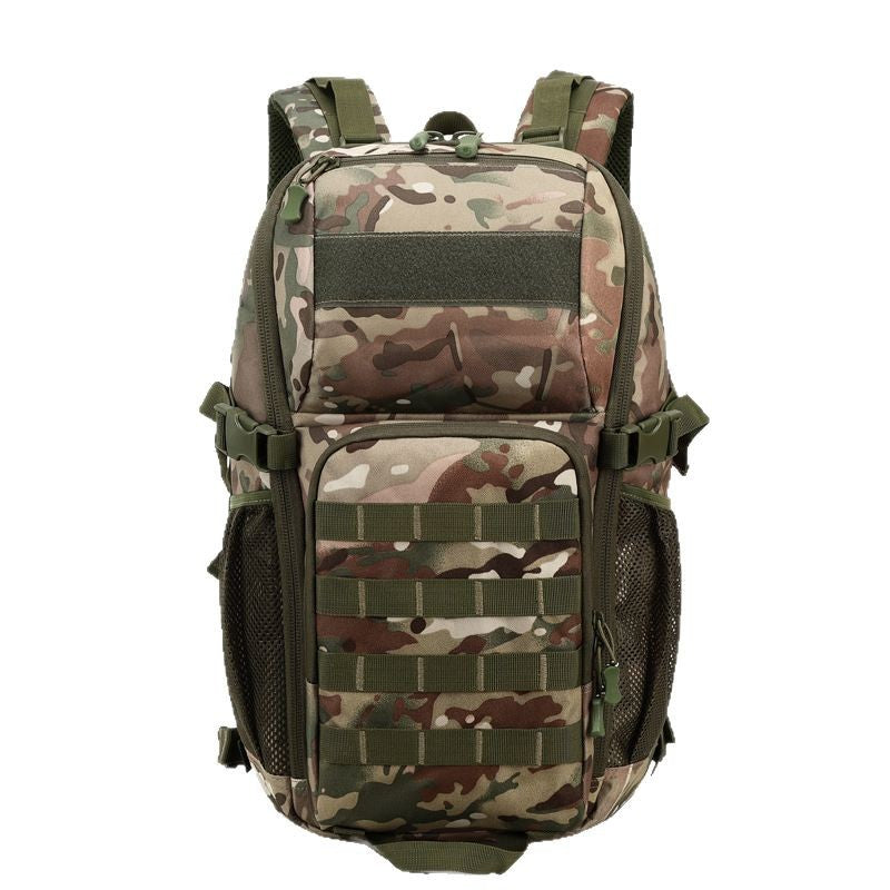 popular outdoor tactical hiking backpack military fan mountaineering bag multi-functional large capacity straight batch backpack