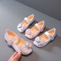 autumn new girls' princess shoes - stylish soft sole cute bowknot toddler & baby flats