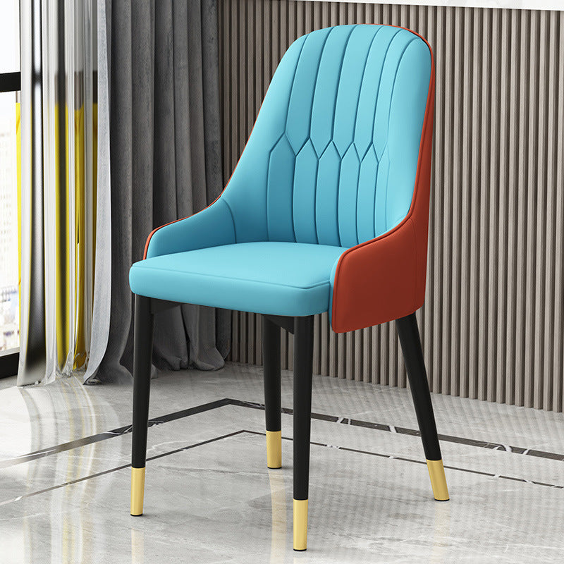 Nordic dining chair - modern minimalist design for home, premium quality, light luxury backrest, casual dining chair, restaurant & cafe seating
