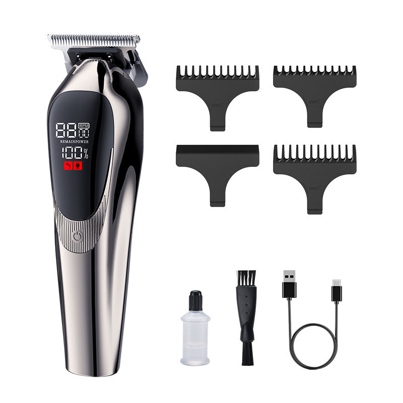 Electric hair clipper for home engraving scissors oil head hairdressing machine washable hairdressing hairdressing handy gadgetmen's special