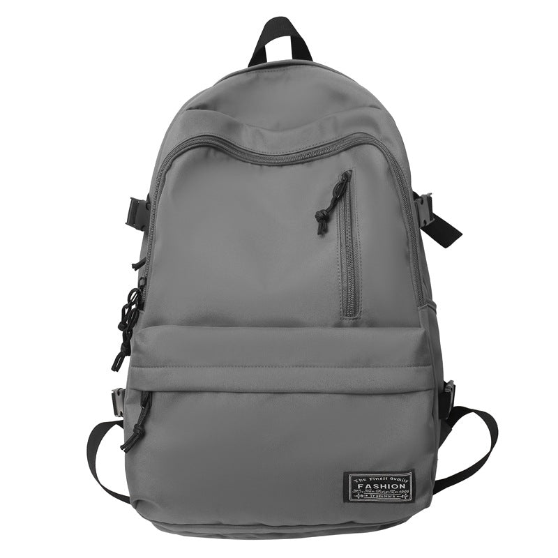 Backpack wind school bag college student college wind large capacity travel backpack commuter computer bag neutral