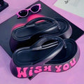High-heeled flip-flops for women new arrivalthick soleeva slippers for women beach beach shoes for women fashion flip-flops wholesale