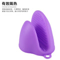 Custom silicone oven mitts - heat resistant, anti-slip, ideal for baking, oven, and microwave use