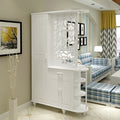 Double-sided entrance cabinet partition cabinet living room cut out screen casual entrance shoe cabinet room hall cabinet foyer entrance cabinet