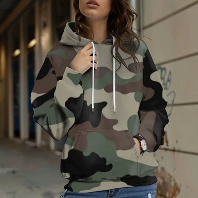 hot-selling women's hoodies, new casual loose long-sleeved hooded sweatshirts, dropshipping available