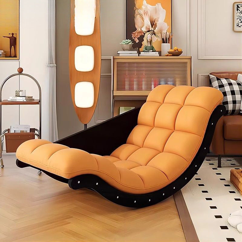 Banana boat lazy sofa rocking chair all-in-one dual-purpose multifunctional moon rocking chair living room bedroom balcony lounge chair