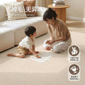 Carpet living room cream style no-wash and wipeable light luxury waterproof classy bedroom bedside soundproof floor mat full coverage large area