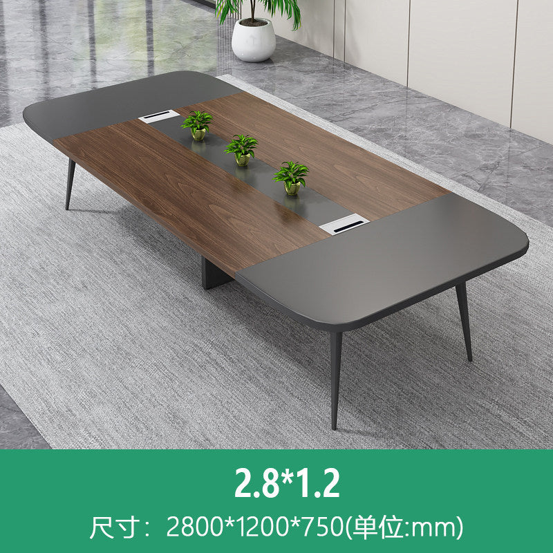 Saint li office desk conference table long table minimalist modern training reception negotiation meeting room office desk chair combination
