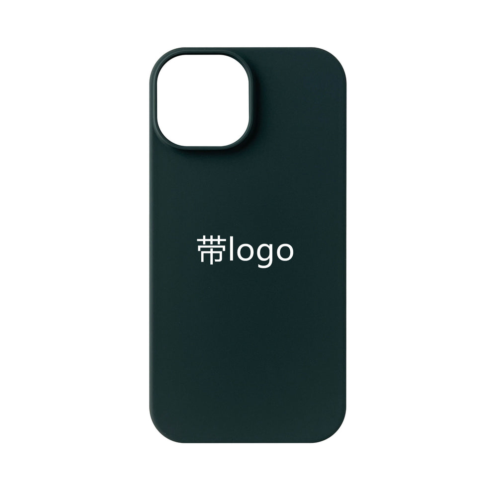 Premium liquid silicone full coverage case for apple iphone 15, solid color protective cover for iphone 14 pro max