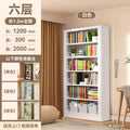 Cloud white six-tier main frame [120*30*200cm] - heavy-duty carbon steel