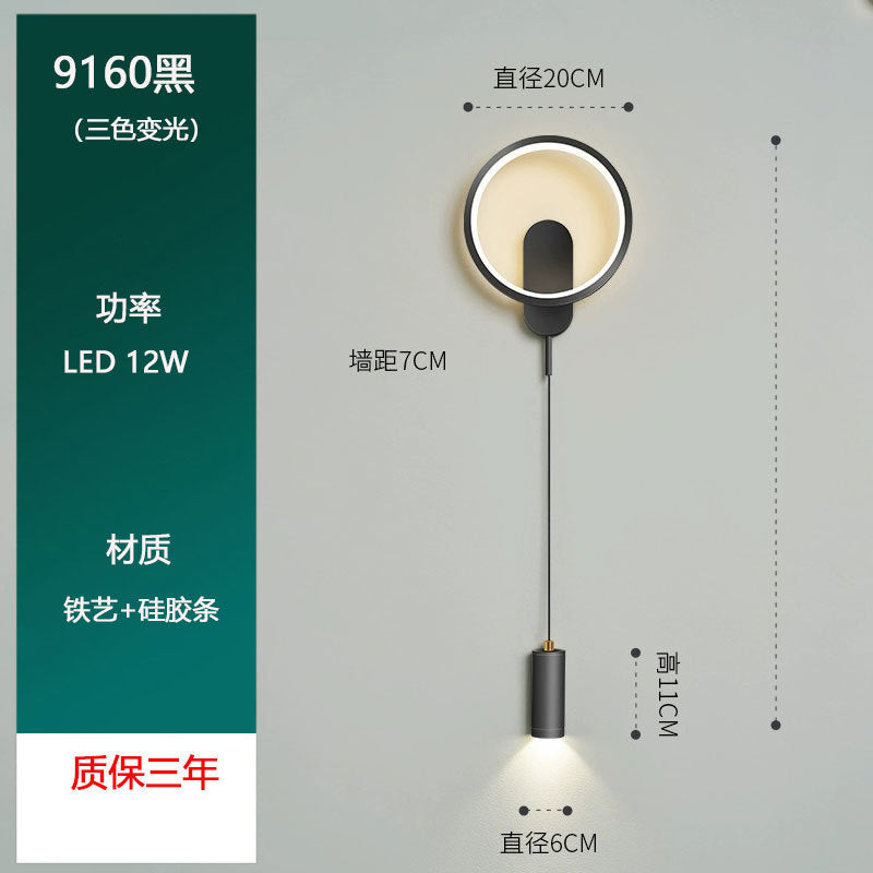 Wall Lamp Bedroom Simple Modern Creative Butterfly Bedside Lamp Aisle Corridor Wall Lamp 2025