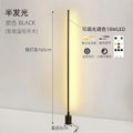 Black semi-luminous 18 watt remote control dimming