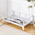 Pet iron bed neutral dog house bed off the subway art large, medium and small dogs teddy french fighting all year roundneutral dog house bed frame