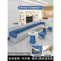 Combination 3 (including coffee table and square stool) (upgraded version-cat scratch leather)