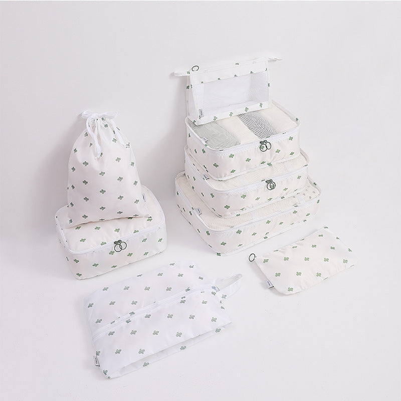 preferred travel twill Oxford cloth eight-piece suit clothes storage bag moving travel finishing bag