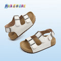 Kids' birkenstock sandals - new summer collection: soft-soled, open-toe beach sandals for boys and girls, breathable and non-slip, ages 1-6