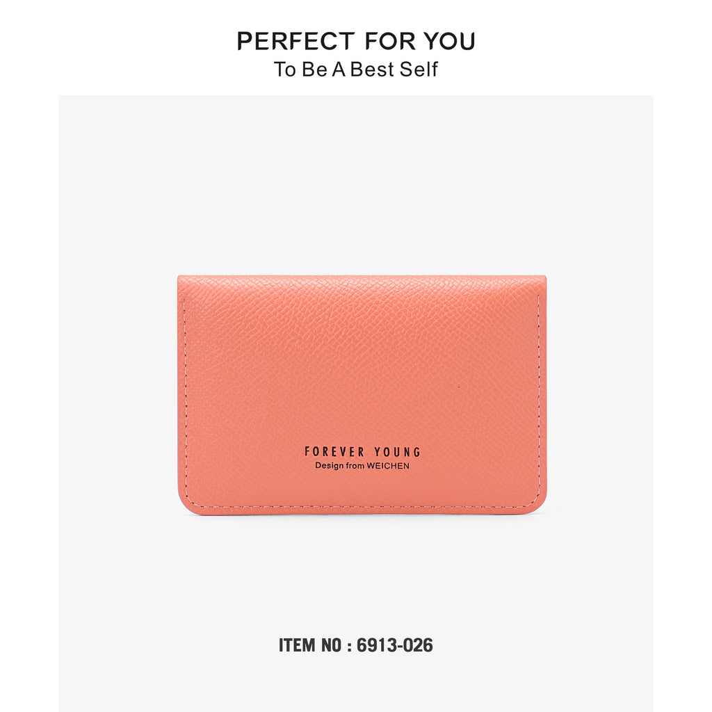 Forever young ladies wallet short student envelope bag RFID card bag gift anti-theft brush change bag