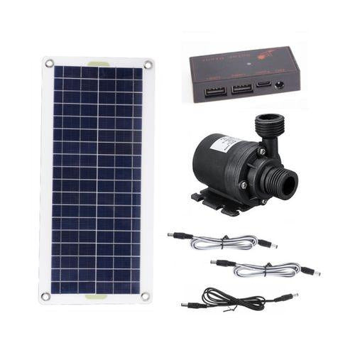 Cross-border special supply of 30W12V solar water pump set, battery box, new energy, large flow, green and environmentally friendly pumping
