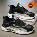 Winter cotton shoes for men, new style, fleece-lined and thickened, trendy and versatile, thick-soled, non-slip casual shoes, men's running shoes