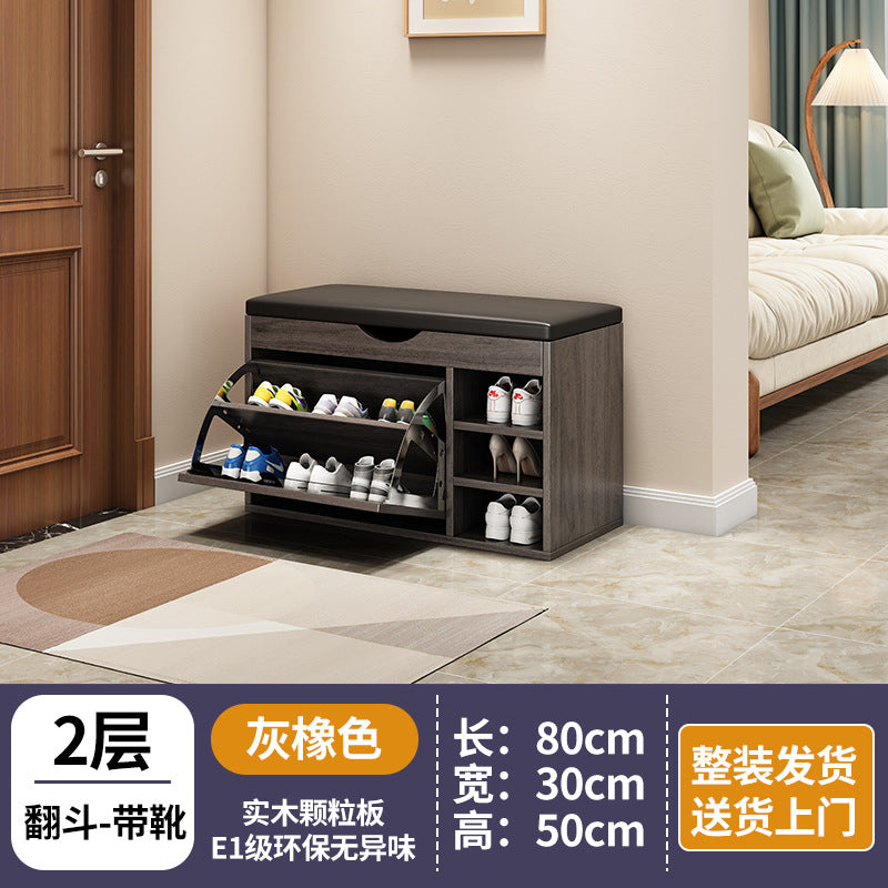 new arrival: bestselling flip-top shoe cabinet - home entryway shoe bench, shoe rack, and stool combo - all-in-one seating & space-saving storage