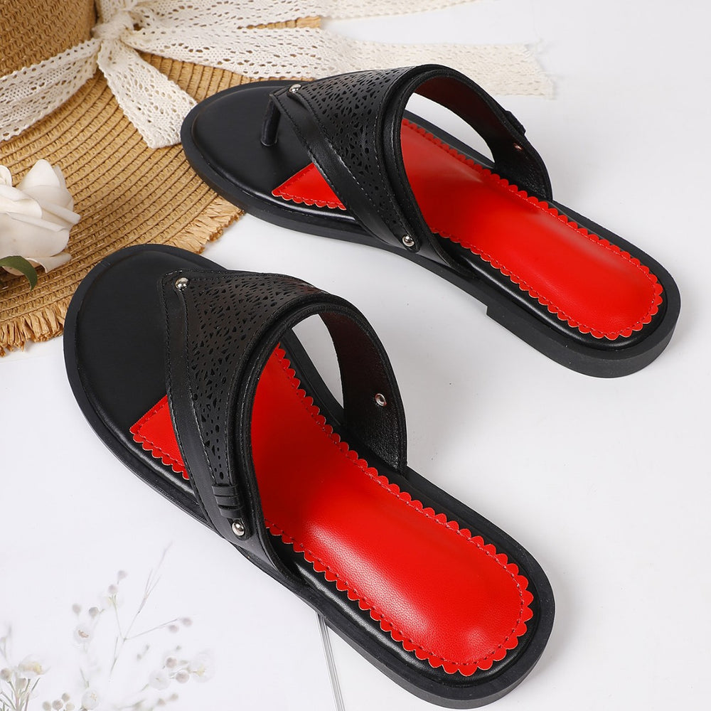 summer new arrival: plus size outdoor roman sandals - casual, comfortable, hollow-out, thick-soled thong sandals for women