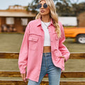 Fashion cross-border  autumn independent station  new arrival denim raw edge washed tassel topscasual shirt for women