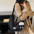 Fall and winter large-capacity bags for women new arrival dumpling bags are popular this year niche style crossbody bags large-capacity shoulder bags