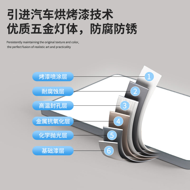 2025 new minimalist style living room hall main light Zhongshan home improvement lighting ultra-thin bedroom advanced ceiling light