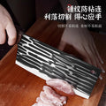 Chopping knife for home sharp kitchen knife stainless steel dual-purpose vegetable knife kitchen forged handmade meat knife slicing knife