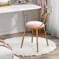 Makeup stool backrest bedroom makeup chair popular chair dressing table stool manicure chair butterfly light luxury dressing stool