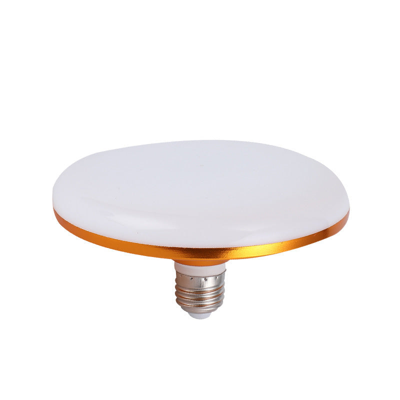 Directly from the manufacturer led golden flying saucer light bulb factory warehouse lighting E27 screw high power energy saving bulb