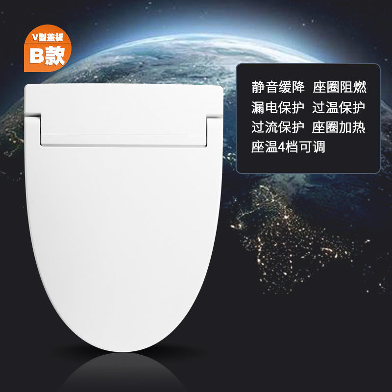 Smart toilet cover instant heating multi-functional toilet cover universal smart toilet cover for home hotels