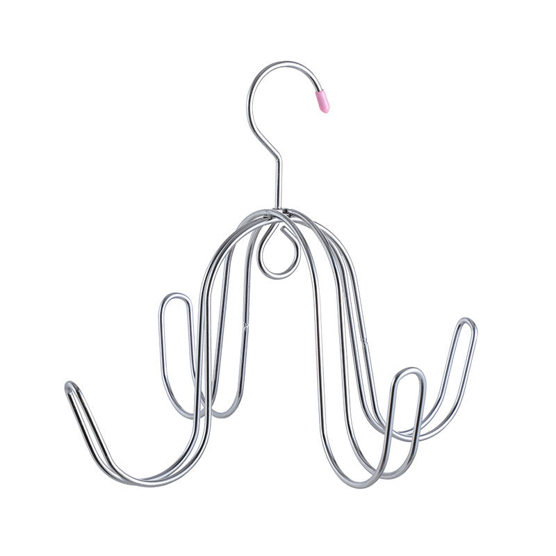 Stainless steel sandal rack Multifunctional slipper rack Dormitory windproof drying rack Balcony drying shoe rack drying shoe hook