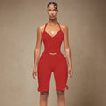 J25st089 european and american style cross-border women's spring and summer halter neck tie tube top backless bow pants solid color suit