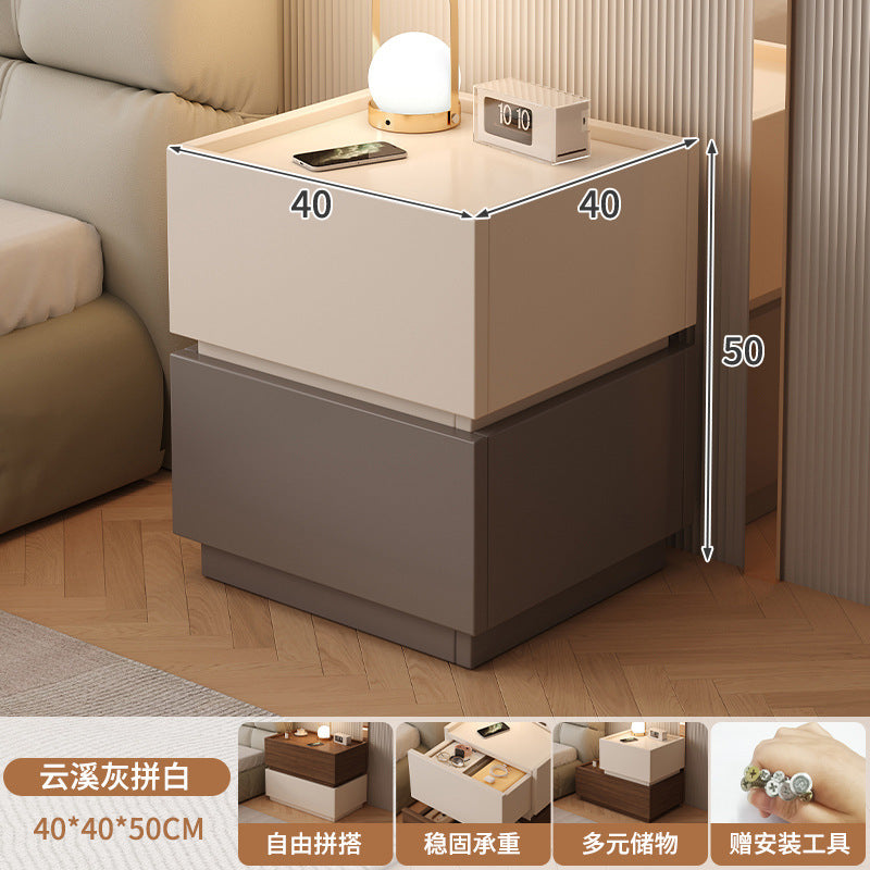 Bedside table for home italian normcore storage storage free combination cabinet popular sofa side table bedroom bedside table