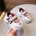 new mesh kids' sneakers - cartoon design for baby boys, children's athletic shoes, spring girls' kindergarten running shoes
