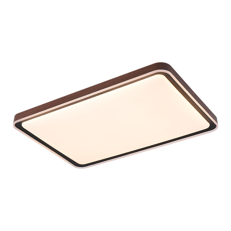 Zhongshan Lighting New Chinese Ceiling Light Nordic Simple Walnut LED Ceiling Light Bedroom Study Living Room Light