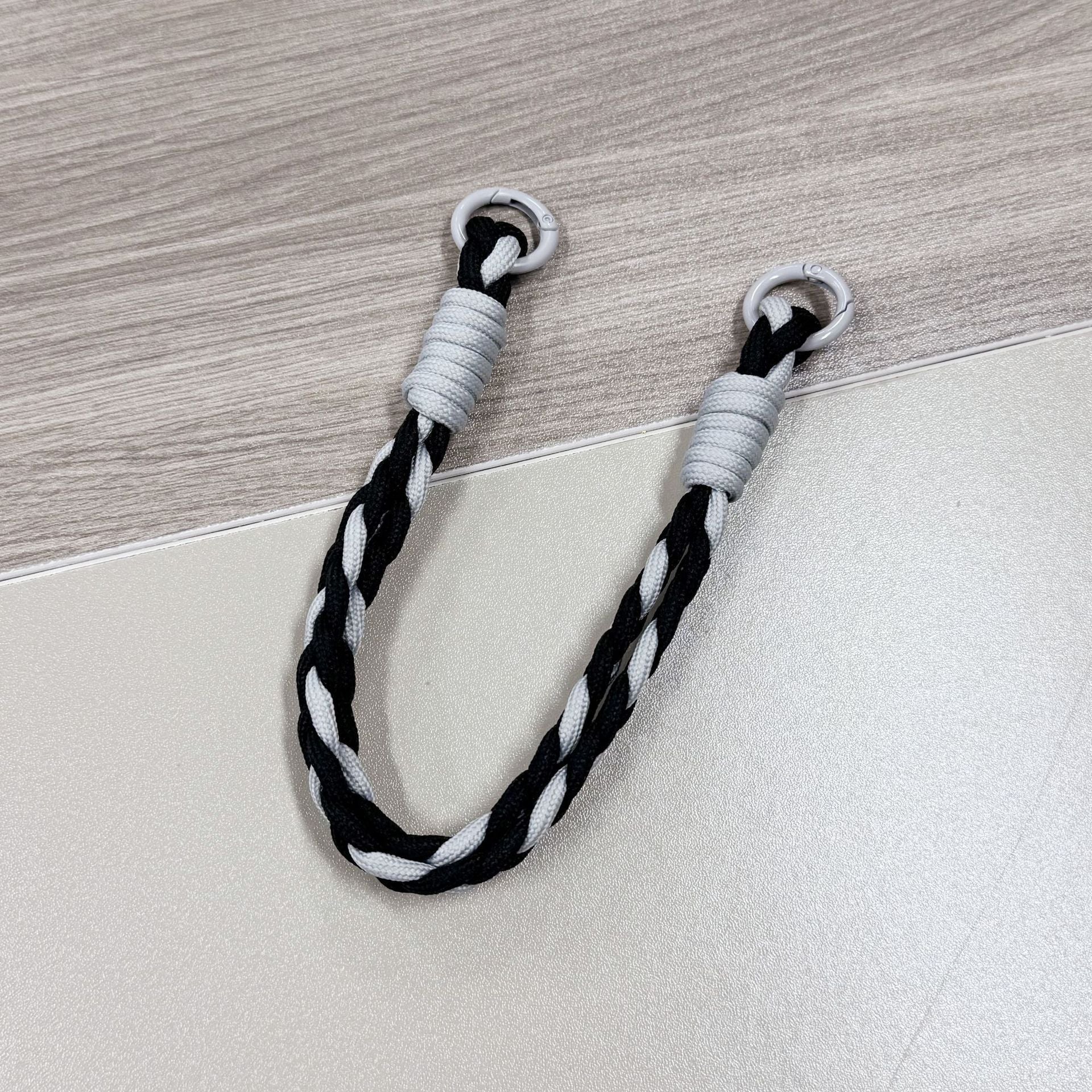 Doll doll mobile phone lanyard wrist strap backpack bag trendy simple hand-woven plush toy blind box pendant